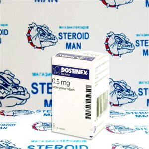 Достинекс (Каберголин) от Pfizer (2таб,5мг)